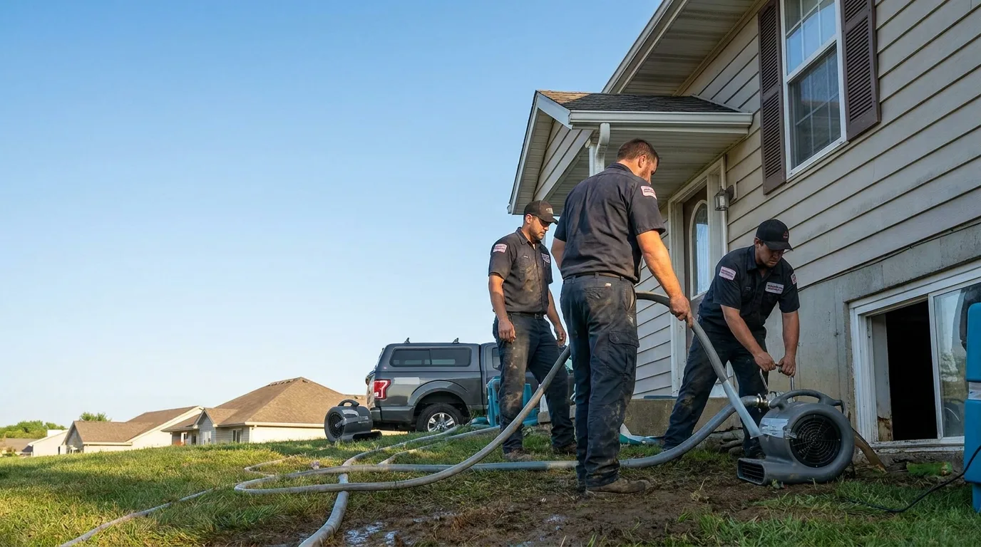 Water Removal in Lecompton, KS near me